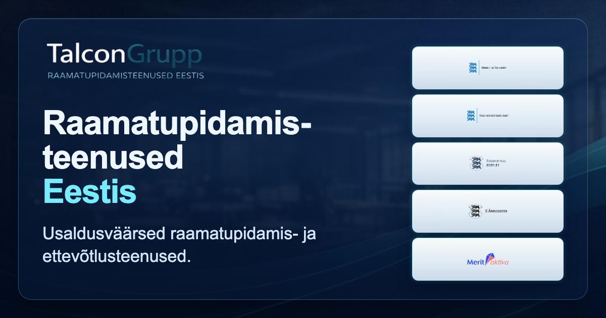 TalconGrupp - Raamatupidamisteenused Eestis